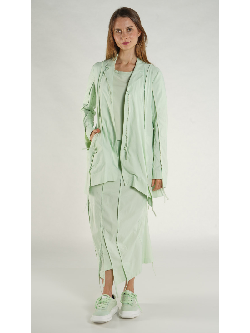 Rundholz Black Label - Weite Viskose Stretch Jacke - 1263221104