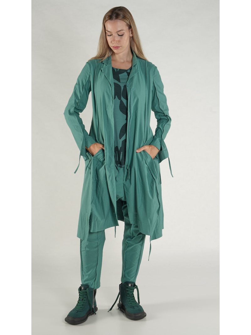 Rundholz Black Label - Ballonförmiger Viskose Stretch Mantel - 1263221202