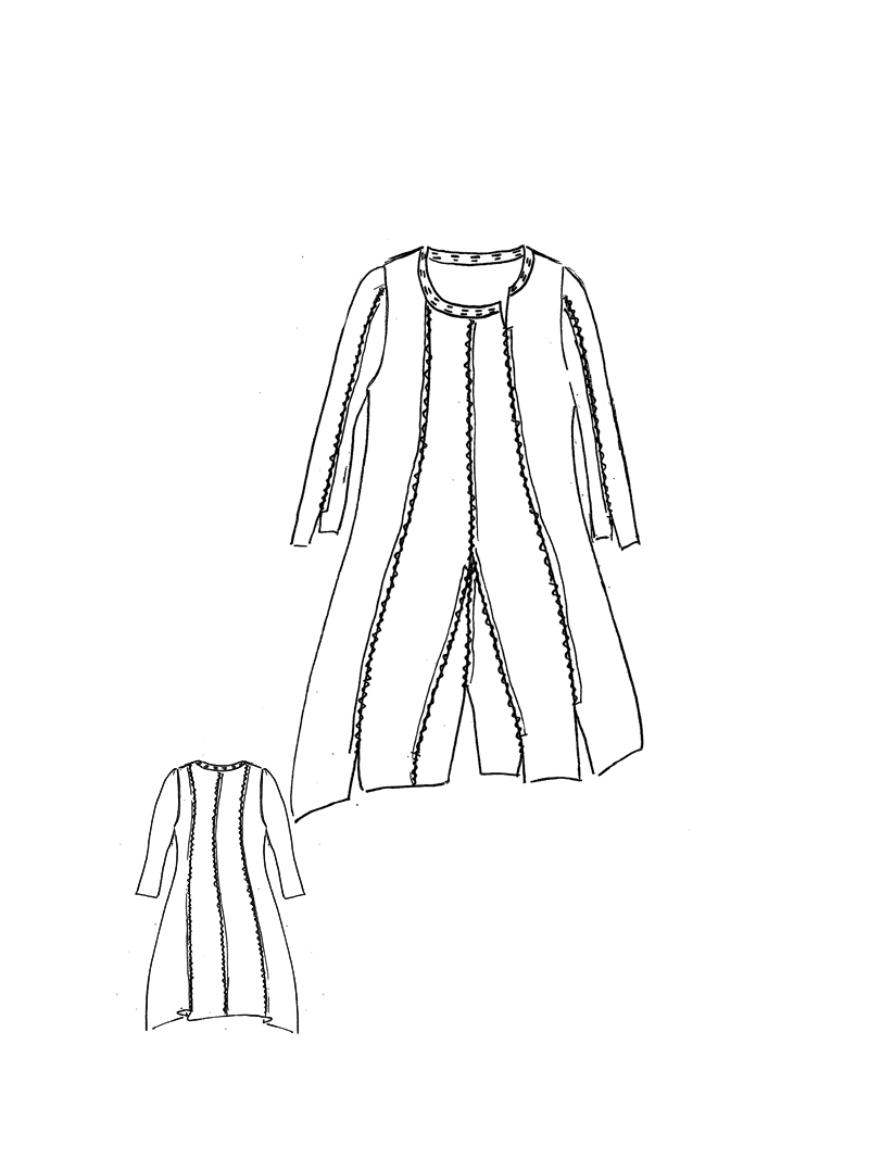 Rundholz Black Label - Baumwolljersey Shirt mit 3/4 arm - 1263230503