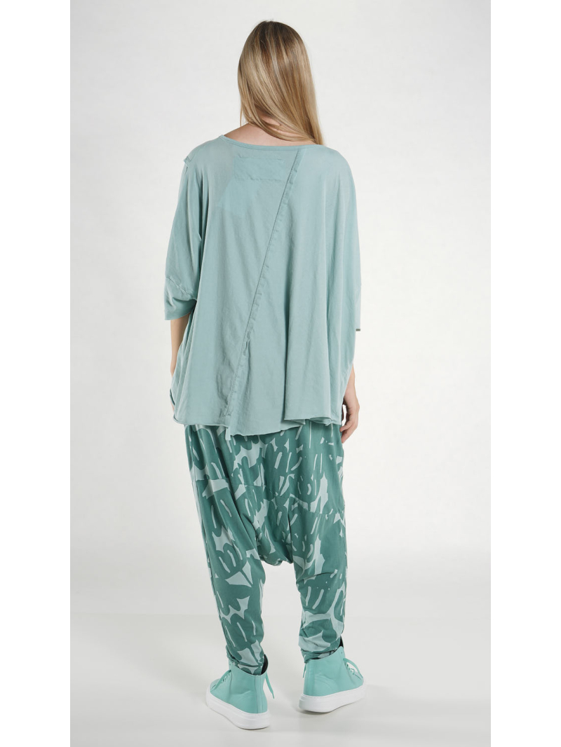 Rundholz Black Label - Oversized T-Shirt mit Teilungsnähten - 1263230504