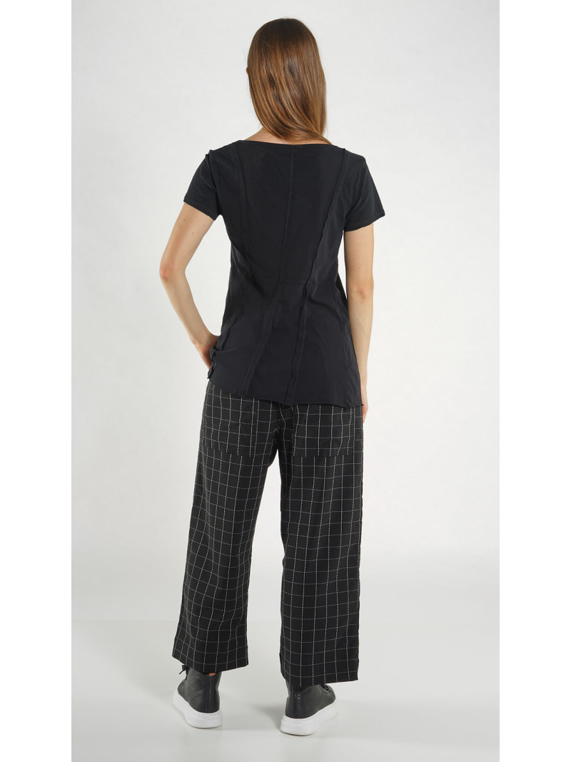 Rundholz Black Label - Tailliertes T-Shirt mit Teilungsnähten - 1263230505