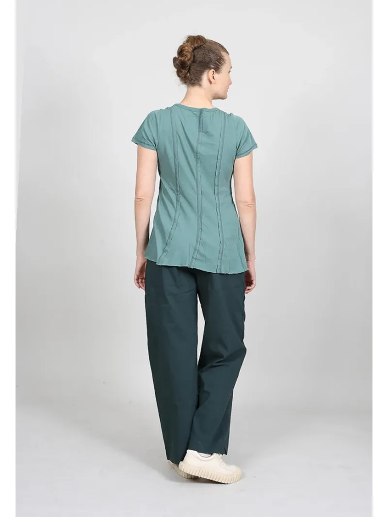 Rundholz Black Label - T-shirt cintré avec coutures de séparation - 1263230505