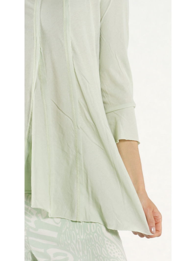 Rundholz Black Label - Ausgestelltes Baumwolljersey Shirt - 1263230506