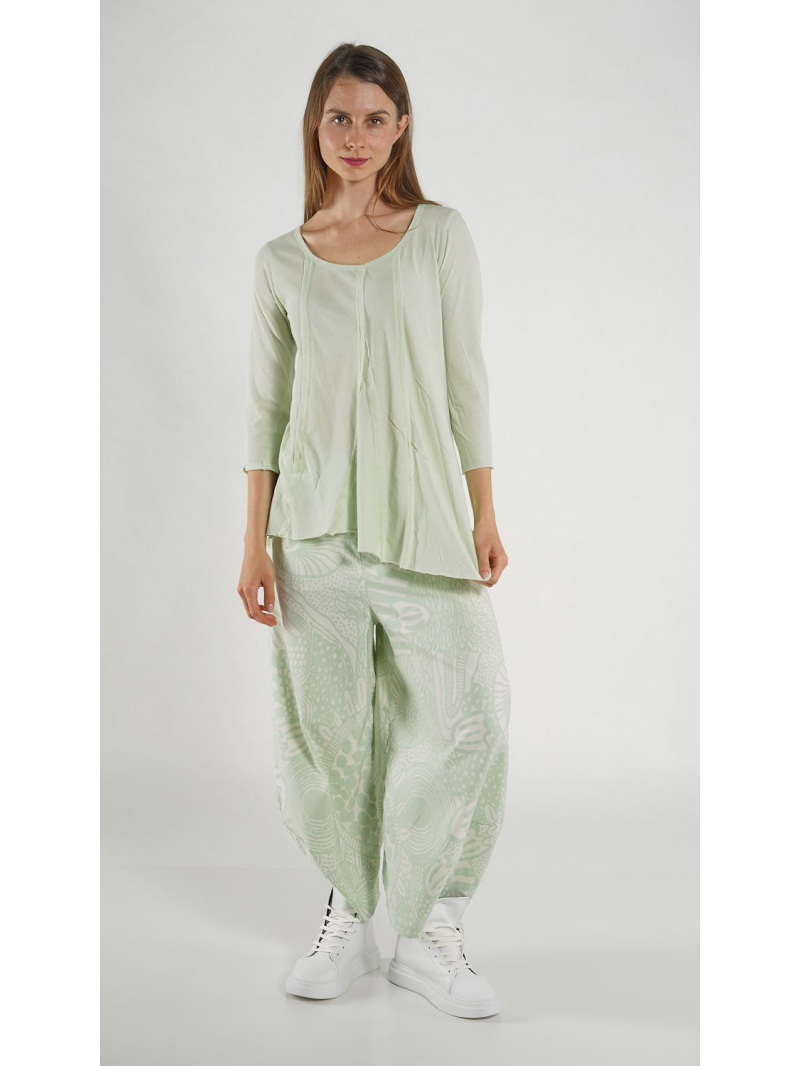 Rundholz Black Label - Ausgestelltes Baumwolljersey Shirt - 1263230506