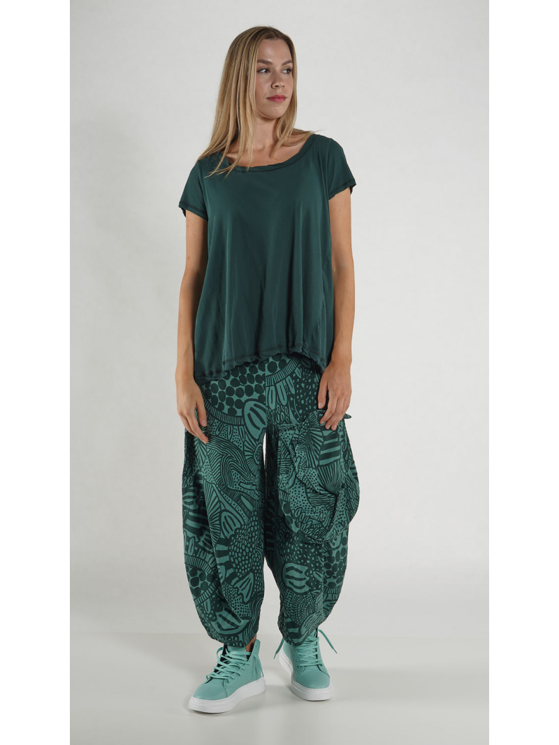 Rundholz Black Label - Ausgestelltes T-Shirt mit Teilungsnähten - 1263230508