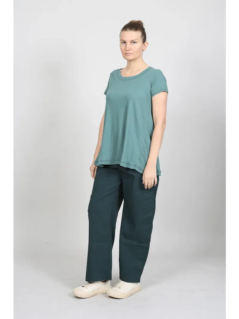 Rundholz Black Label - T-shirt évasé avec coutures divisées - 1263230508