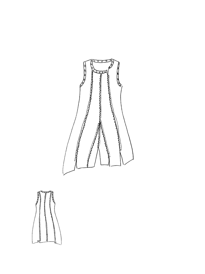 Rundholz Black Label - Tailliertes Top mit asymmetrischem Schnitt - 1263230801