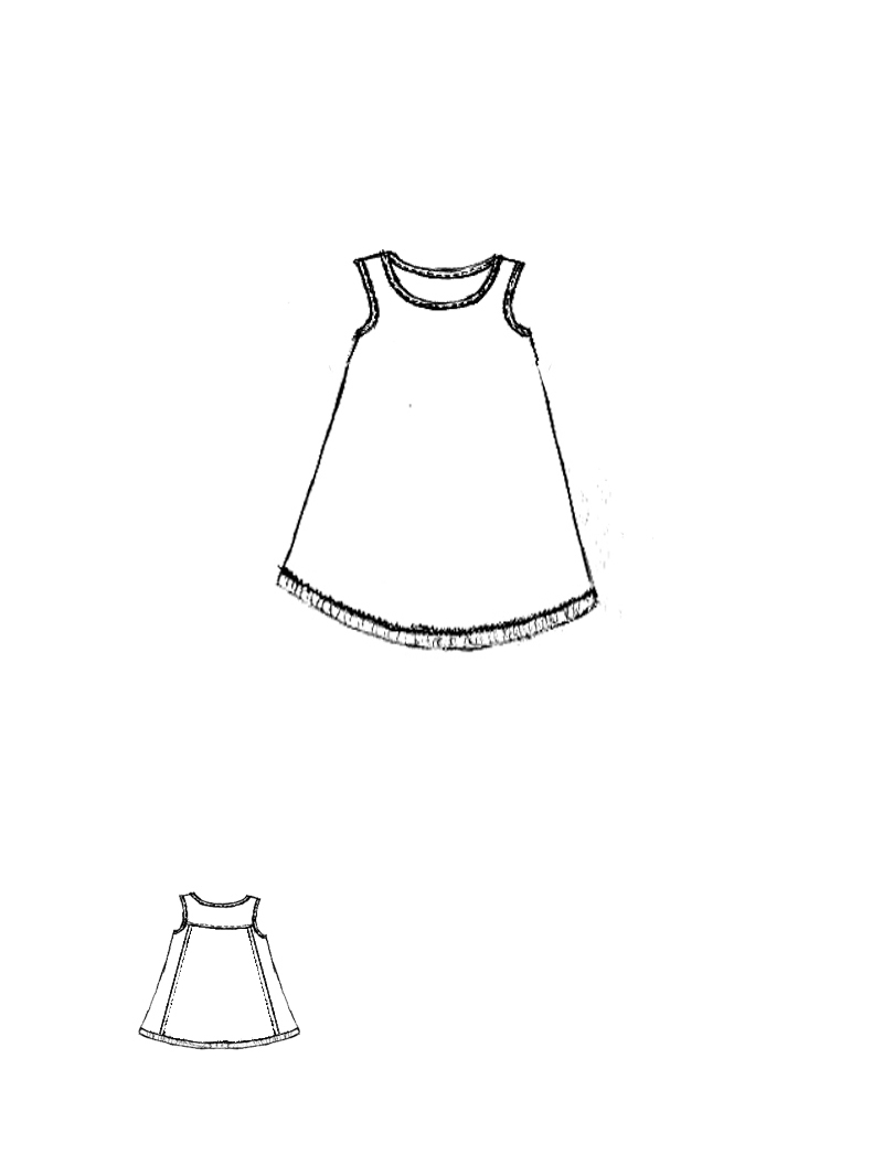 Rundholz Black Label - A-förmiges Baumwolljersey Top - 1263230807