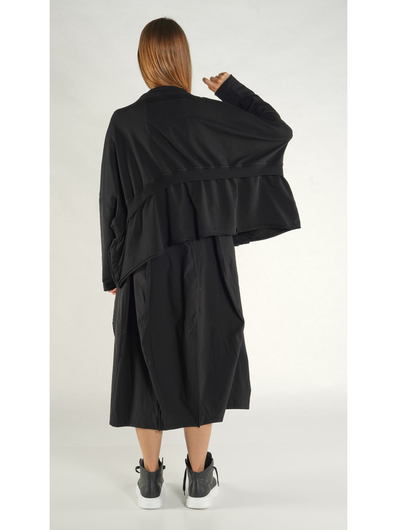 Rundholz Black Label - Oversized T-Shirt mit Rippenbund - 1263250501