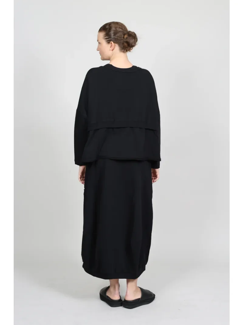 Rundholz Black Label - T-shirt oversize à bord-côtes - 1263250501