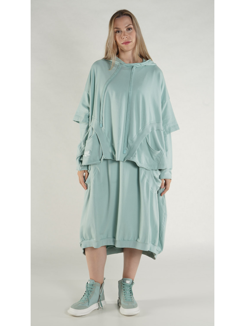 Rundholz Black Label - Kastenförmiges French Terry Shirt - 1263250508