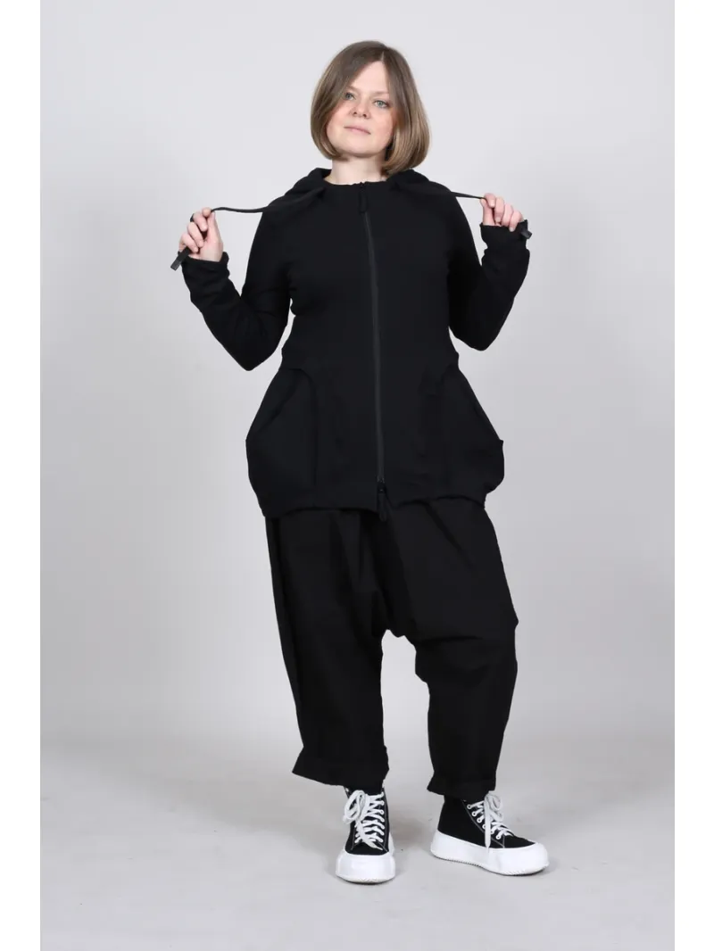 Rundholz Black Label - Taillierte Jacke mit Rippenbund - 1263251104