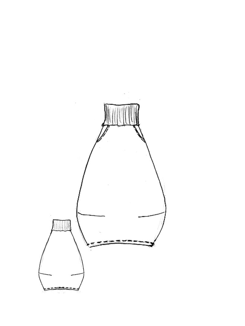 Rundholz Black Label - Ballonförmiger Baumwoll Jersey Rock / Kleid - 1263260310