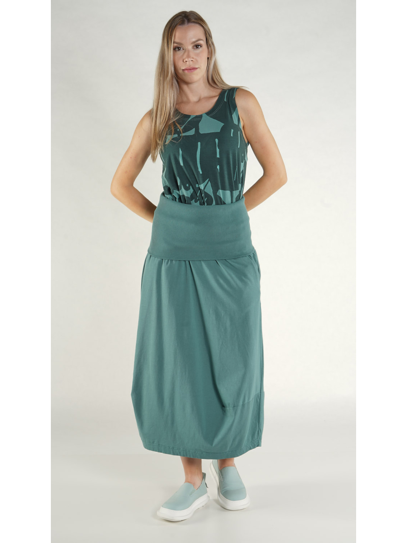 Rundholz Black Label - Ballonförmiger Baumwoll Jersey Rock / Kleid - 1263260310