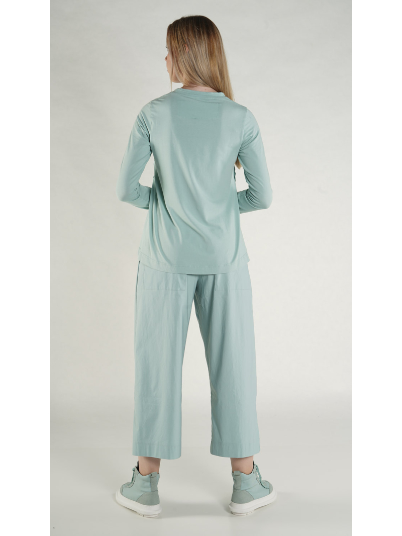 Rundholz Black Label - A-förmiges Baumwoll Jersey Shirt - 1263260505