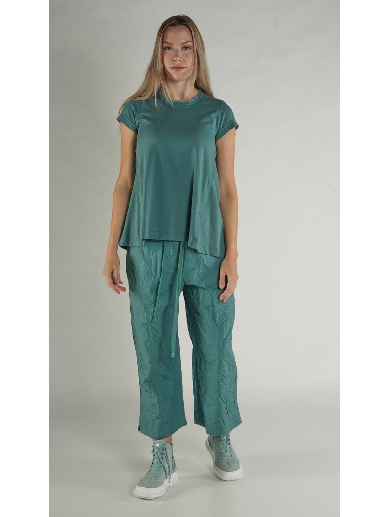 Rundholz Black Label - A-Linien T-Shirt mit Teilungsnähten - 1263260511