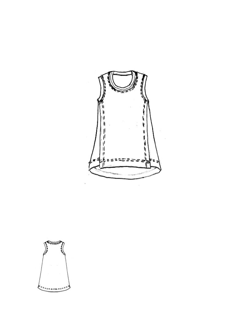 Rundholz Black Label - A-Linien Top mit elegantem Schnitt - 1263260807