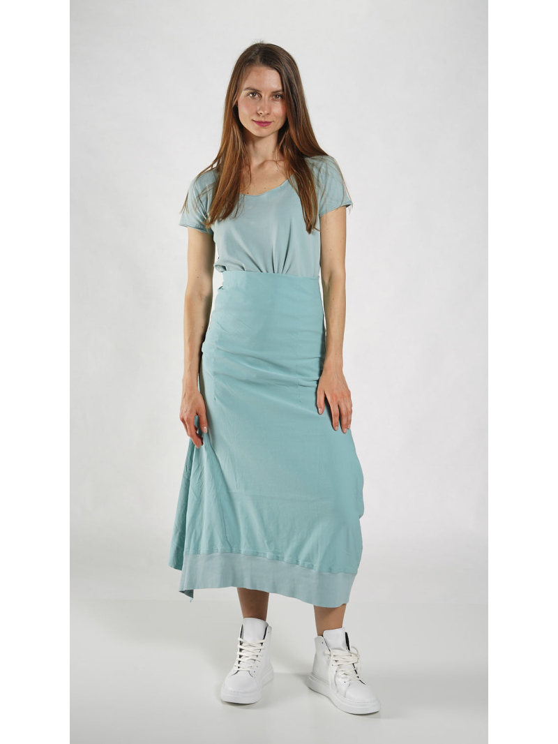 Rundholz Black Label - Asymmetrischerer Viskose mix Rock - 1263280303