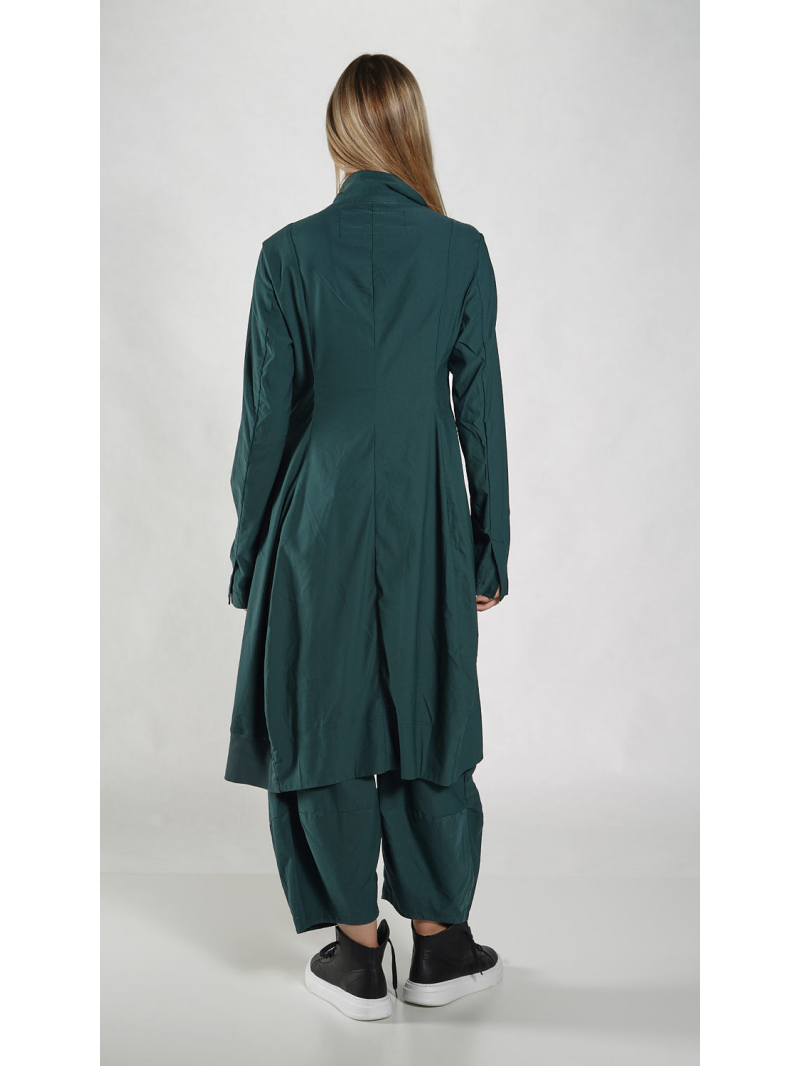 Rundholz Black Label - Schmaler Viskose mix Mantel - 1263281206