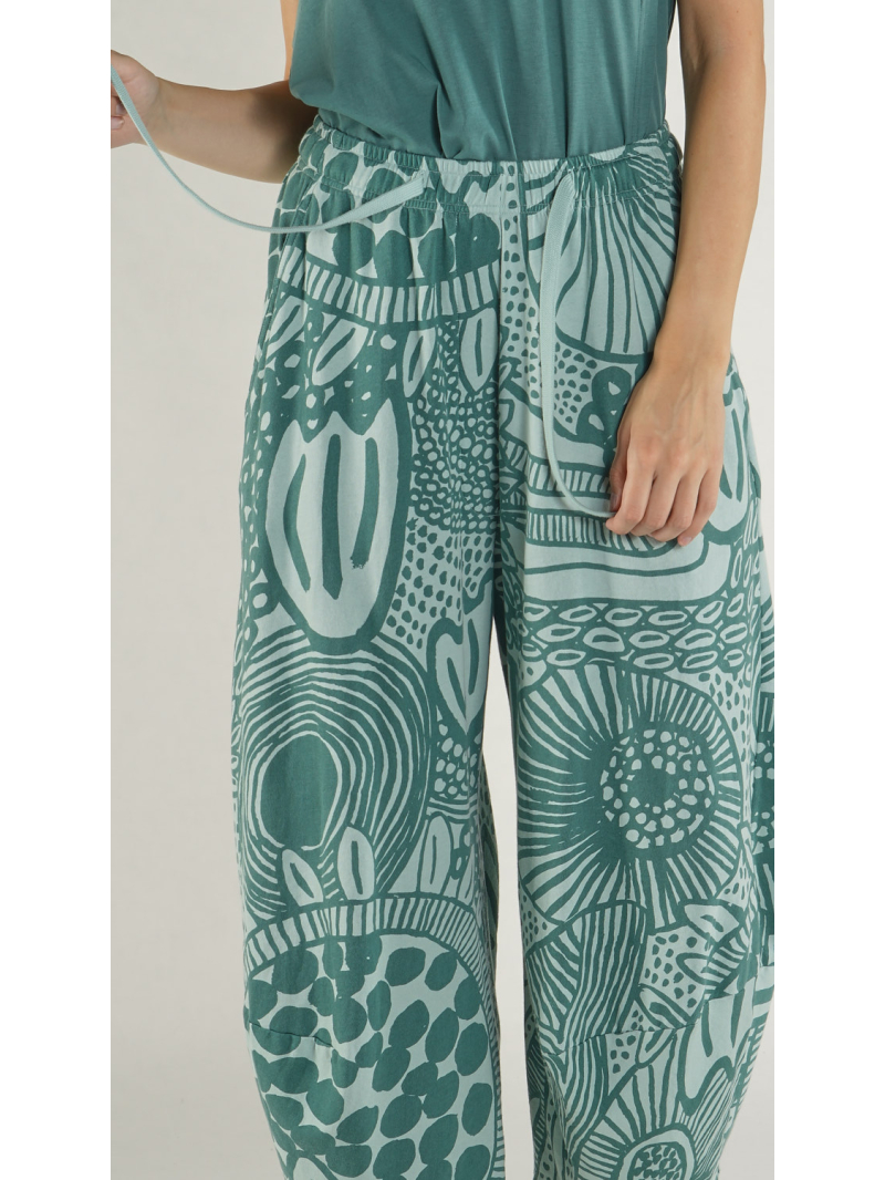 Rundholz Black Label - Weite French Terry Hose - 1263290109