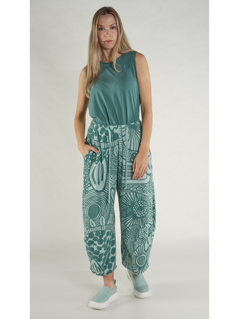 Rundholz Black Label - Weite French Terry Hose - 1263290119