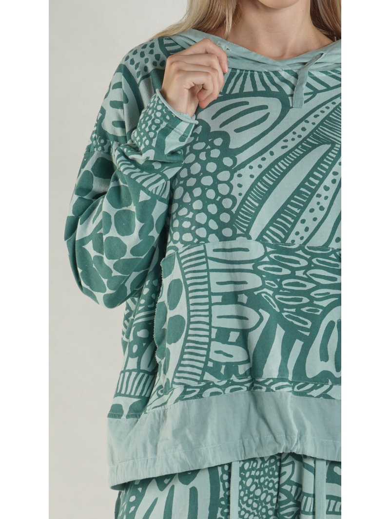 Rundholz Black Label - French Terry Shirt mit Kapuze - 1263290507