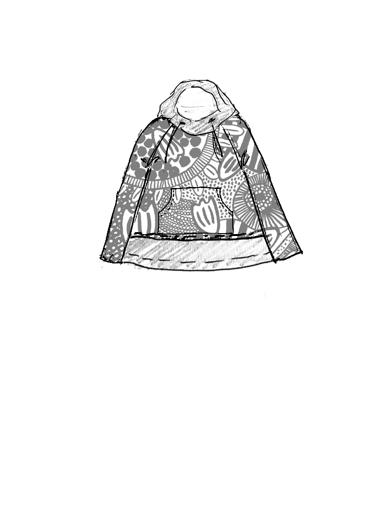 Rundholz Black Label - French Terry Shirt mit Kapuze - 1263290507