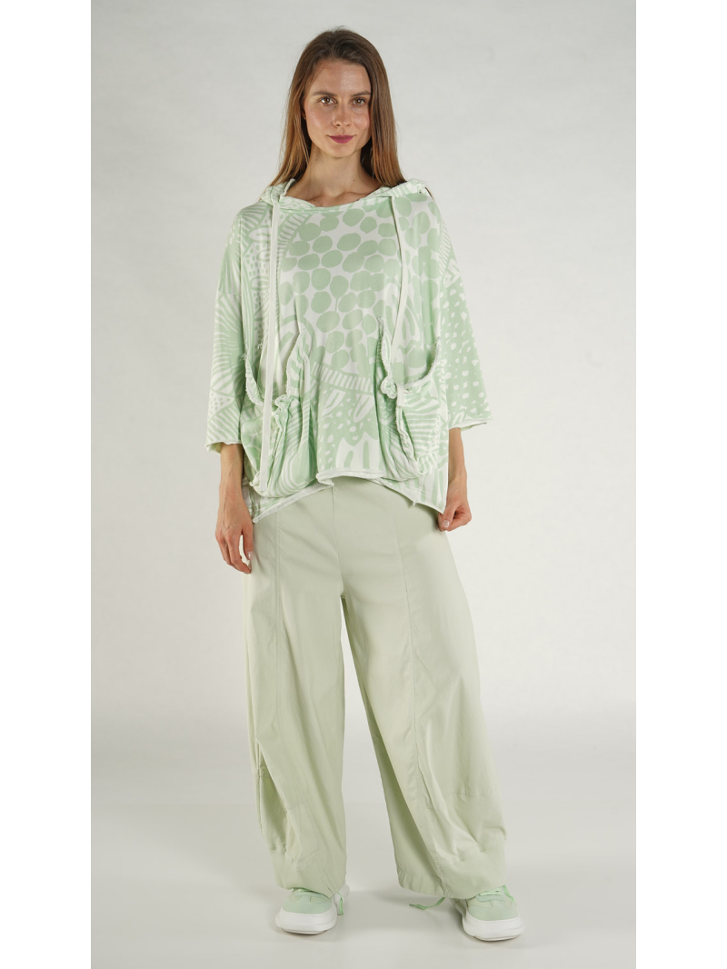 Rundholz Black Label - Ballonförmiges French Terry Shirt - 1263290508