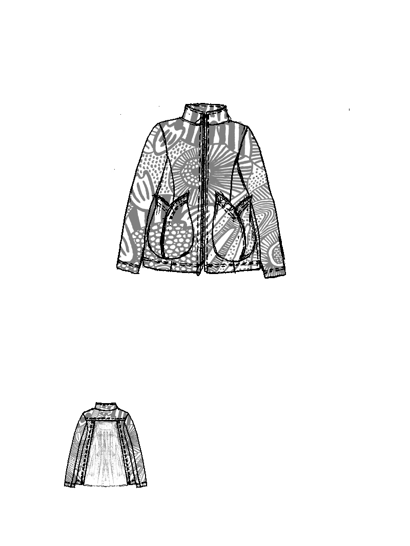 Rundholz Black Label - Lockere French Terry Jacke - 1263291103