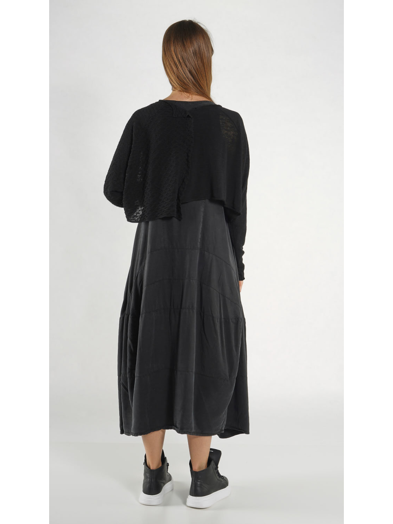 Rundholz Black Label - Kurzer Viskose Strick Pullover - 1263300701