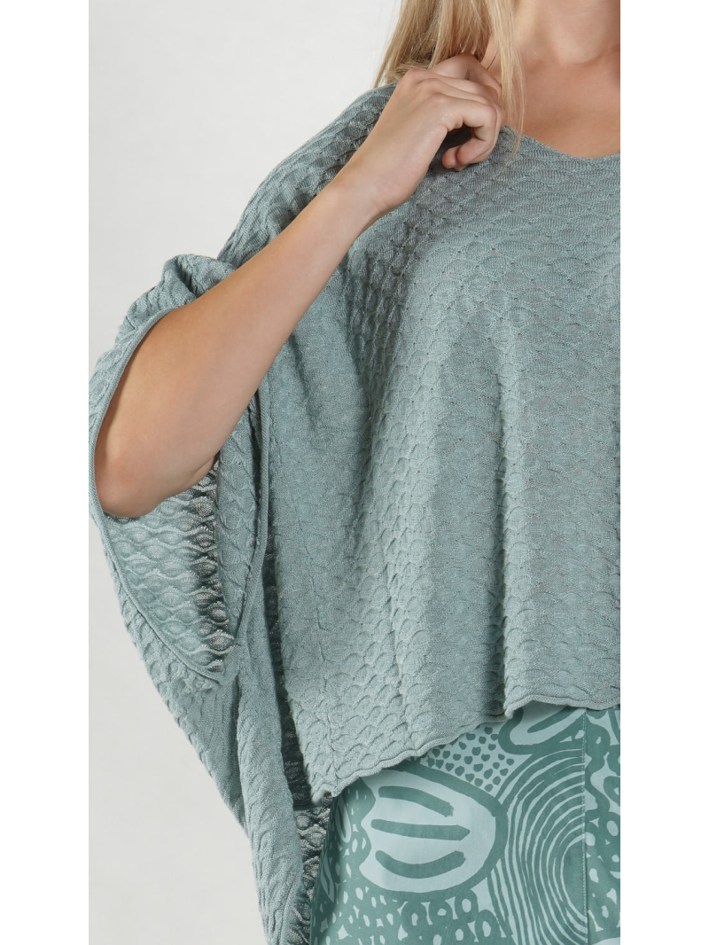 Rundholz Black Label - Oversize Viskose Strick Pullover - 1263300703