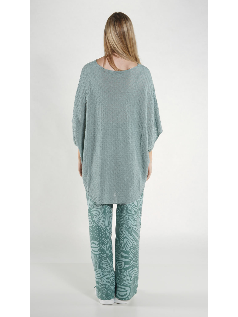 Rundholz Black Label - Oversize Viskose Strick Pullover - 1263300703