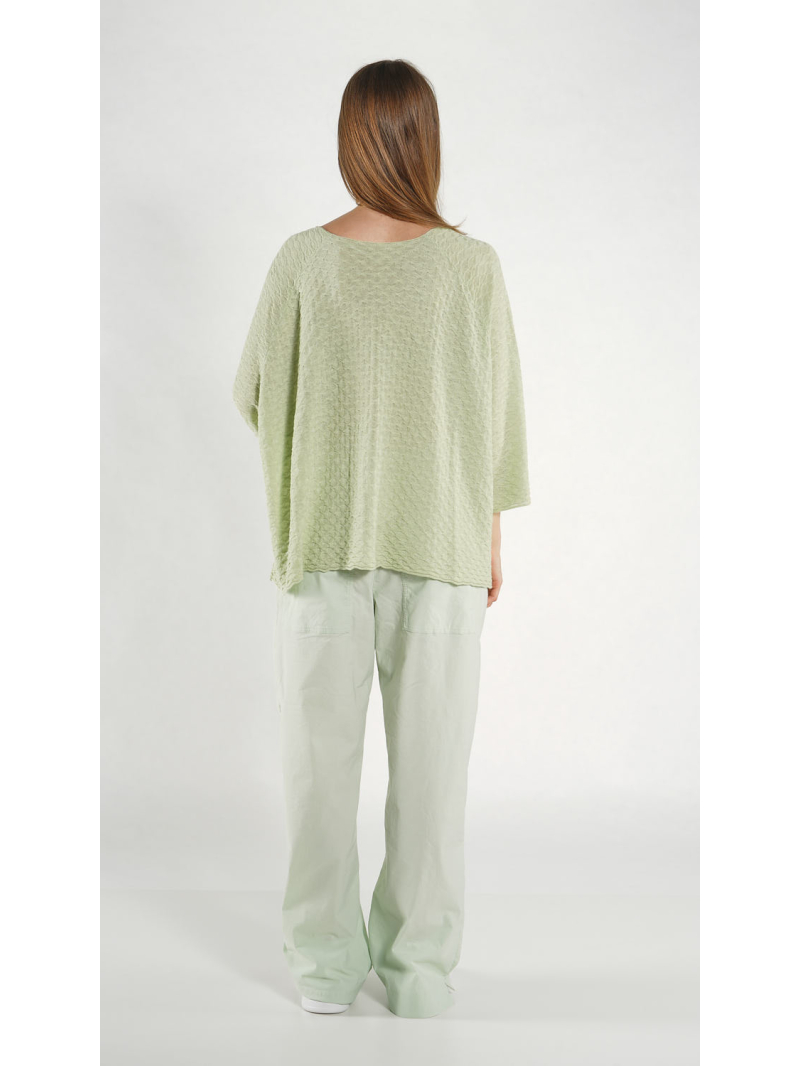 Rundholz Black Label - A-förmiger Viskose Strick Pullover - 1263300705