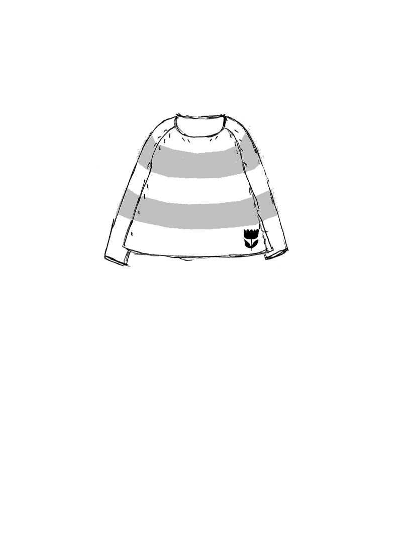 Rundholz Black Label - A-förmiger Baumwollstrick Pullover - 1263330701