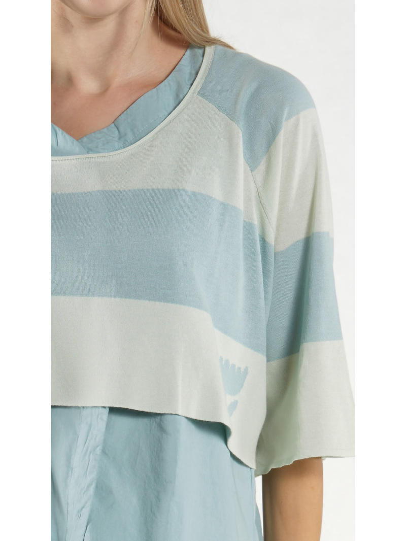 Rundholz Black Label - Gerader weiter Baumwollstrick Pullover - 1263330703