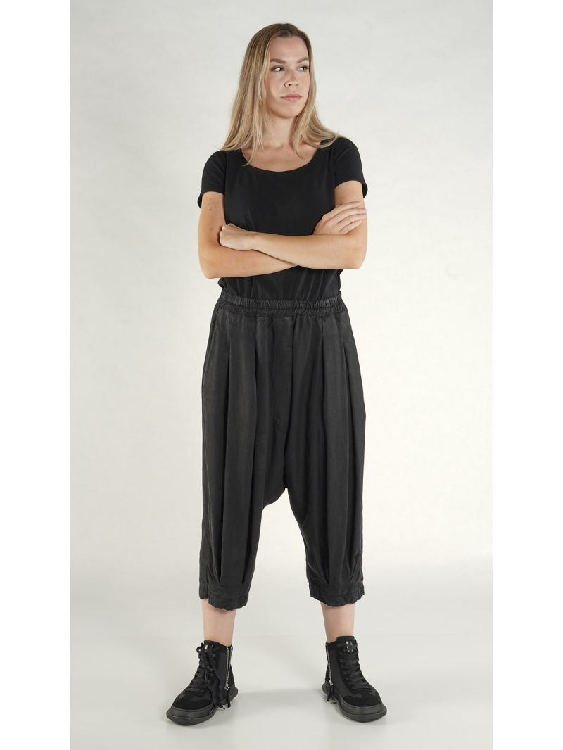 Rundholz Black Label - Gerade geschnittene Hose mit Falten - 1263350108