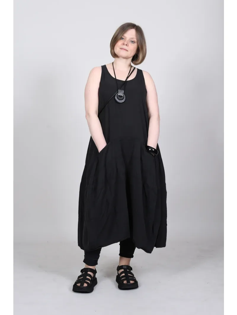 Rundholz Black Label - Balloon-shaped dress with dividing seams - 1263350901
