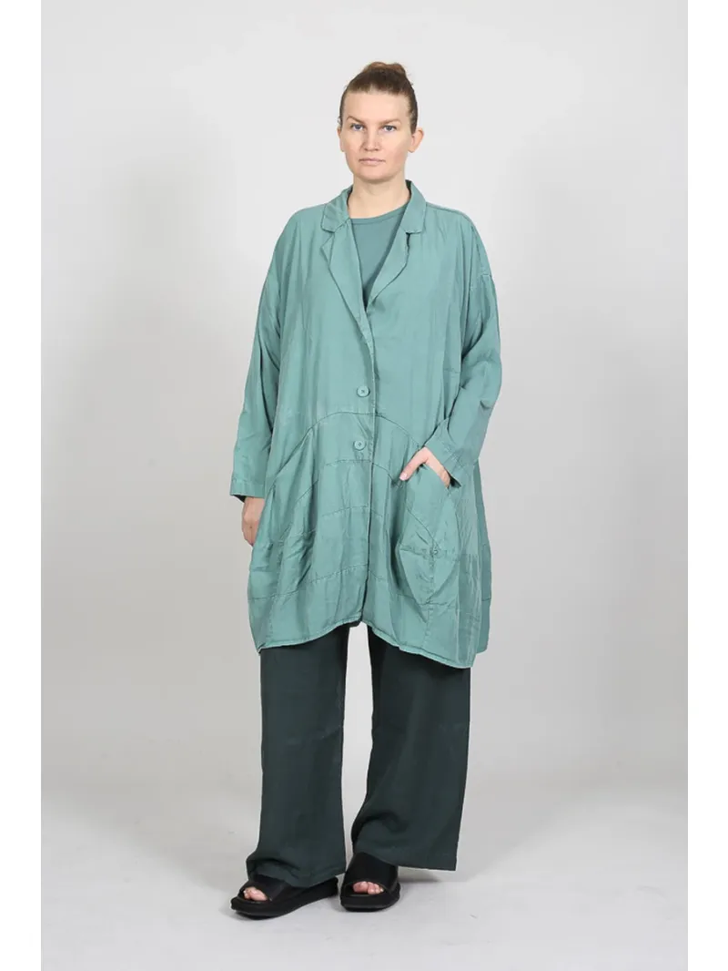 Rundholz Black Label - Manteau oversize avec coutures de séparation - 1263351203