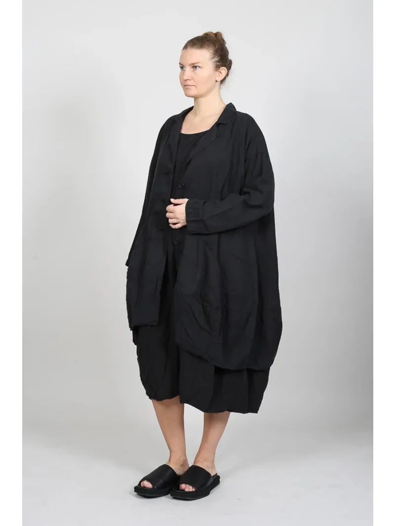 Rundholz Black Label - Manteau oversize avec coutures de séparation - 1263351203