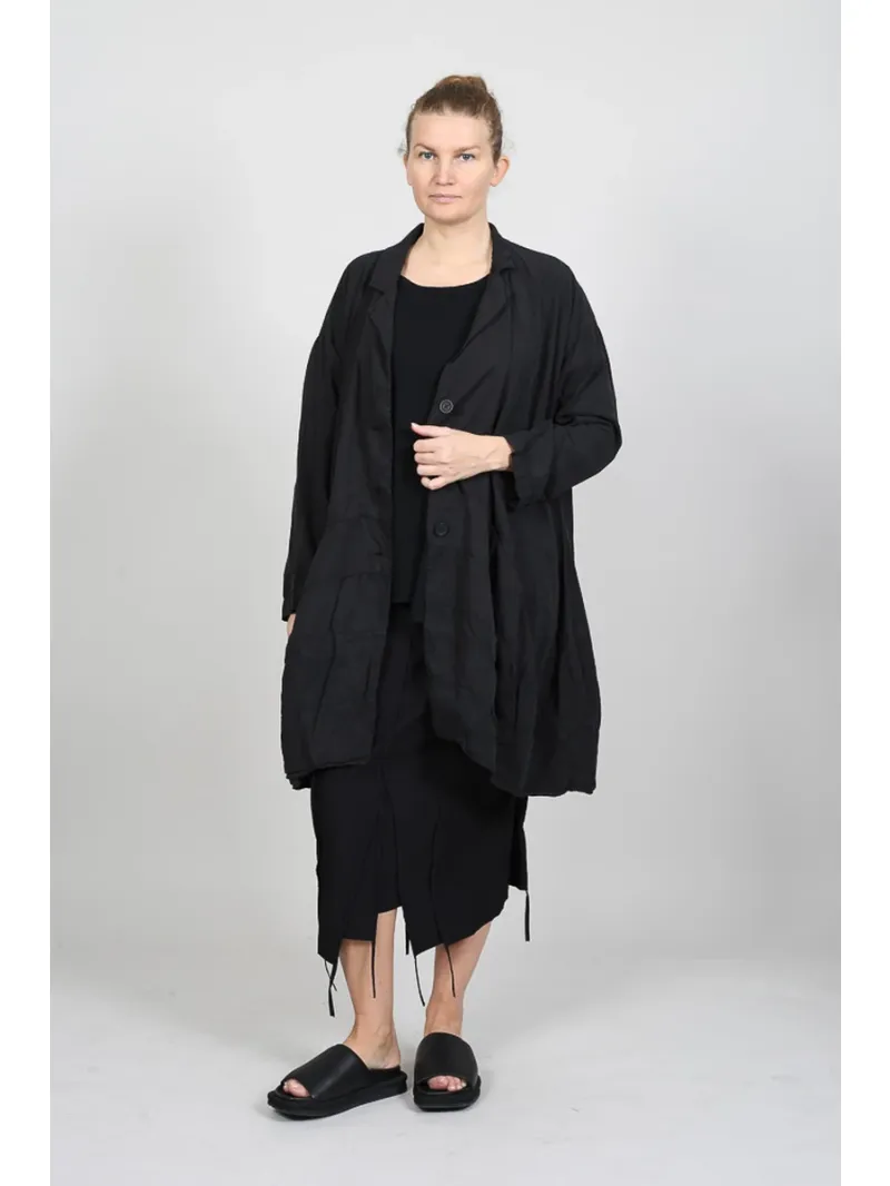 Rundholz Black Label - Manteau oversize avec coutures de séparation - 1263351203