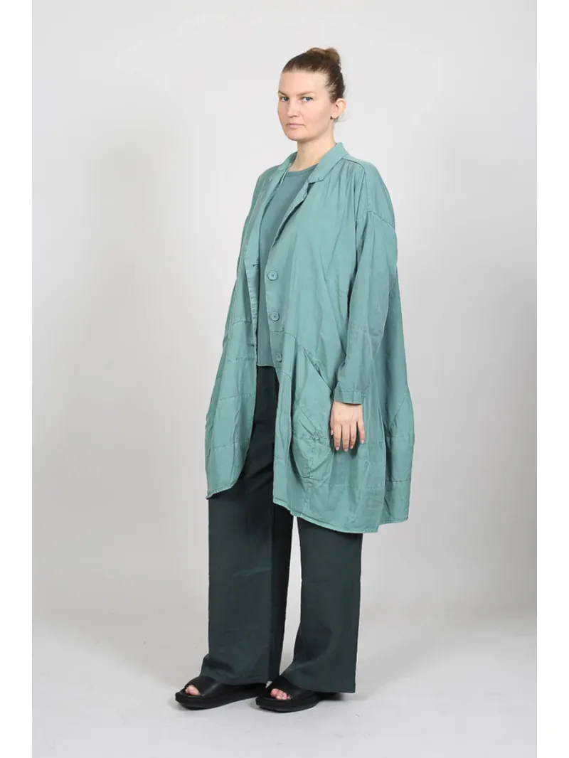 Rundholz Black Label - Manteau oversize avec coutures de séparation - 1263351203