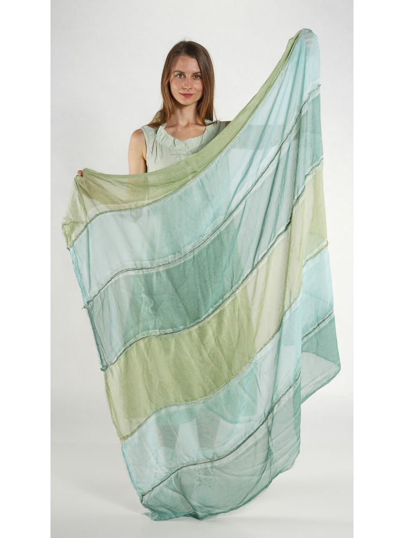 Rundholz Black Label - Rechteckiger Schal mit Teilungsnähten - 1263361401