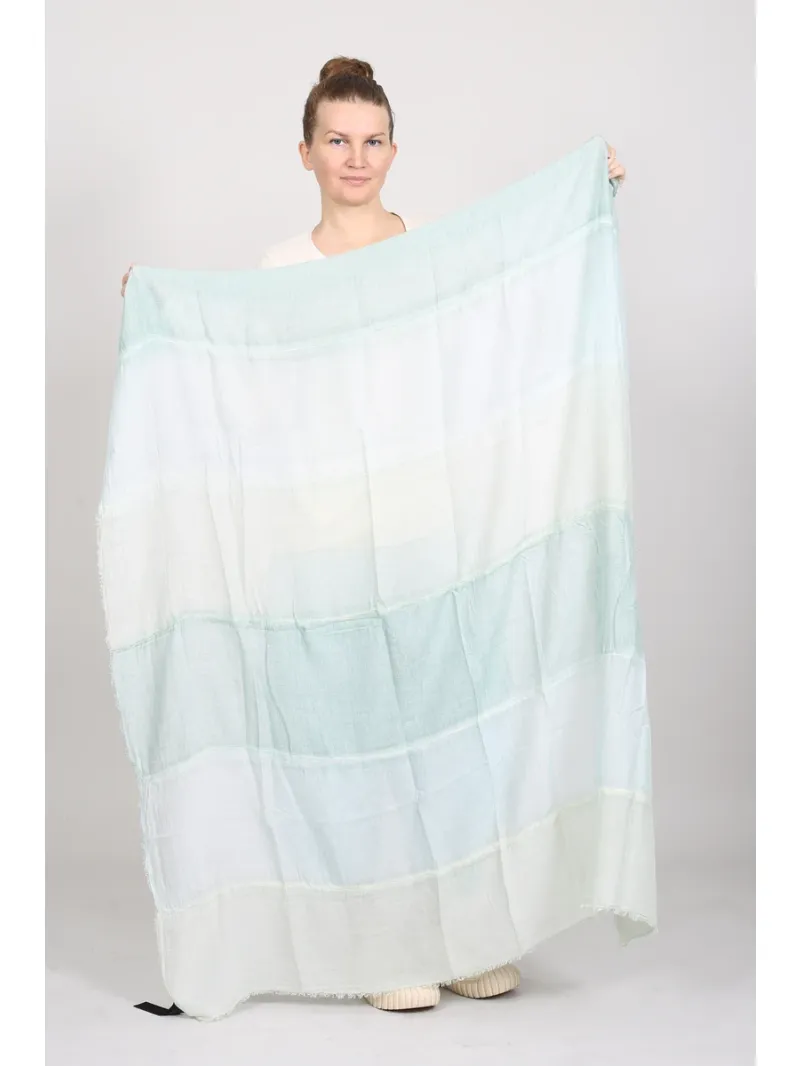 Rundholz Black Label - Écharpe rectangulaire avec coutures divisées - 1263361401