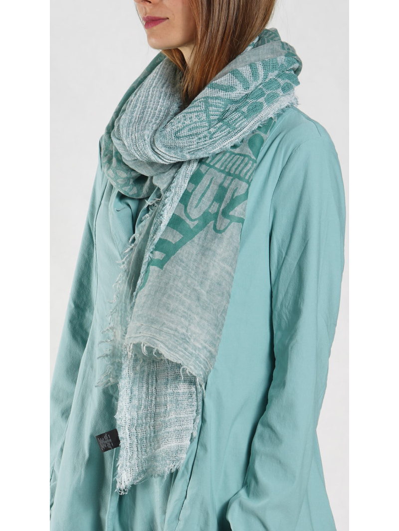 Rundholz Black Label - Rechteckiger Schal im Crinkle-Look - 1263361406