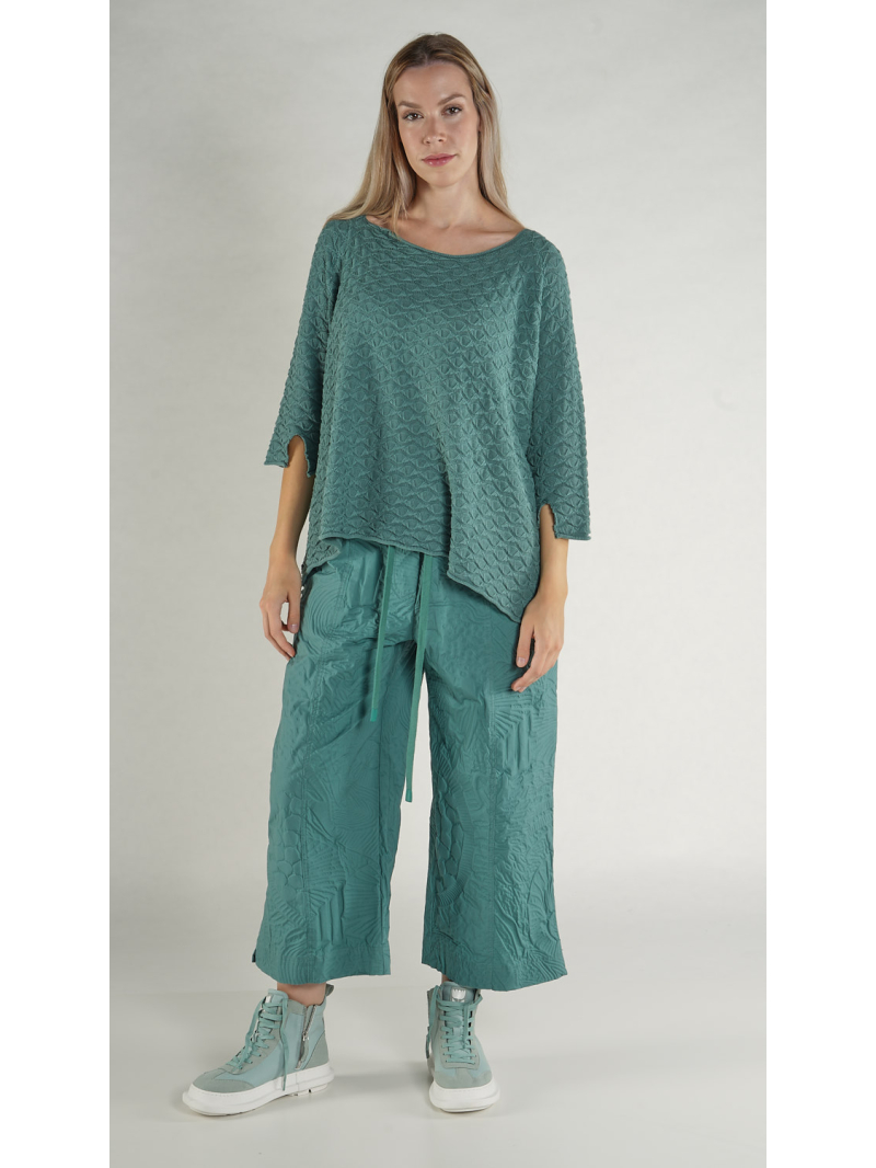 Rundholz Black Label - Gerader weiter Baumwoll Strick Pullover - 1263380702