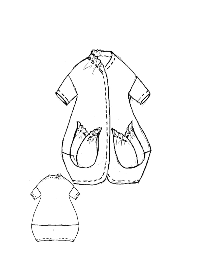 Rundholz Black Label - Oversize Popeline Kleid - 1263400905