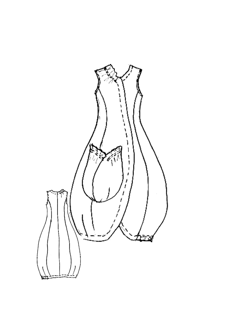 Rundholz Black Label - Ballonförmiges Popeline Kleid - 1263400906