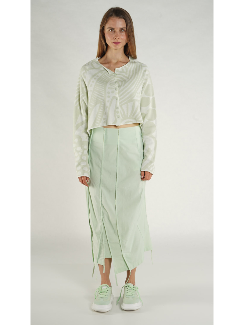 Rundholz Black Label - Ausgestellte Strickjacke mit Details - 1263417103