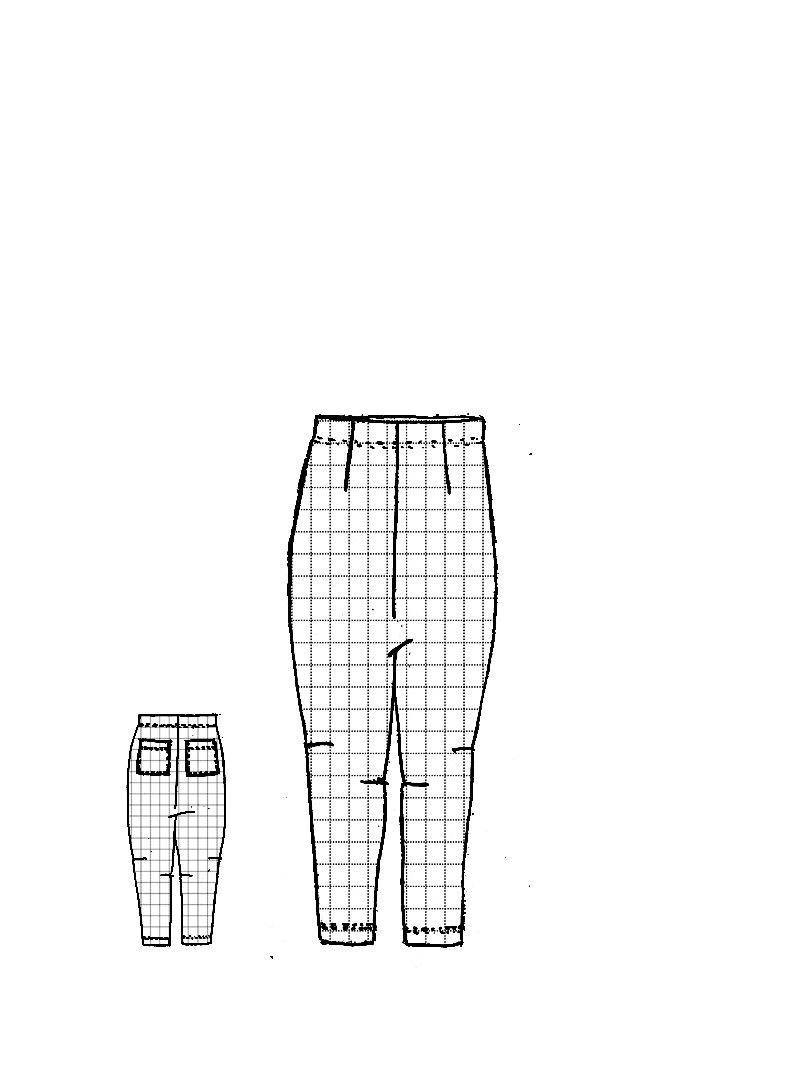 Rundholz Black Label - Elegante Tulpenhose mit Stretch - 1263440101