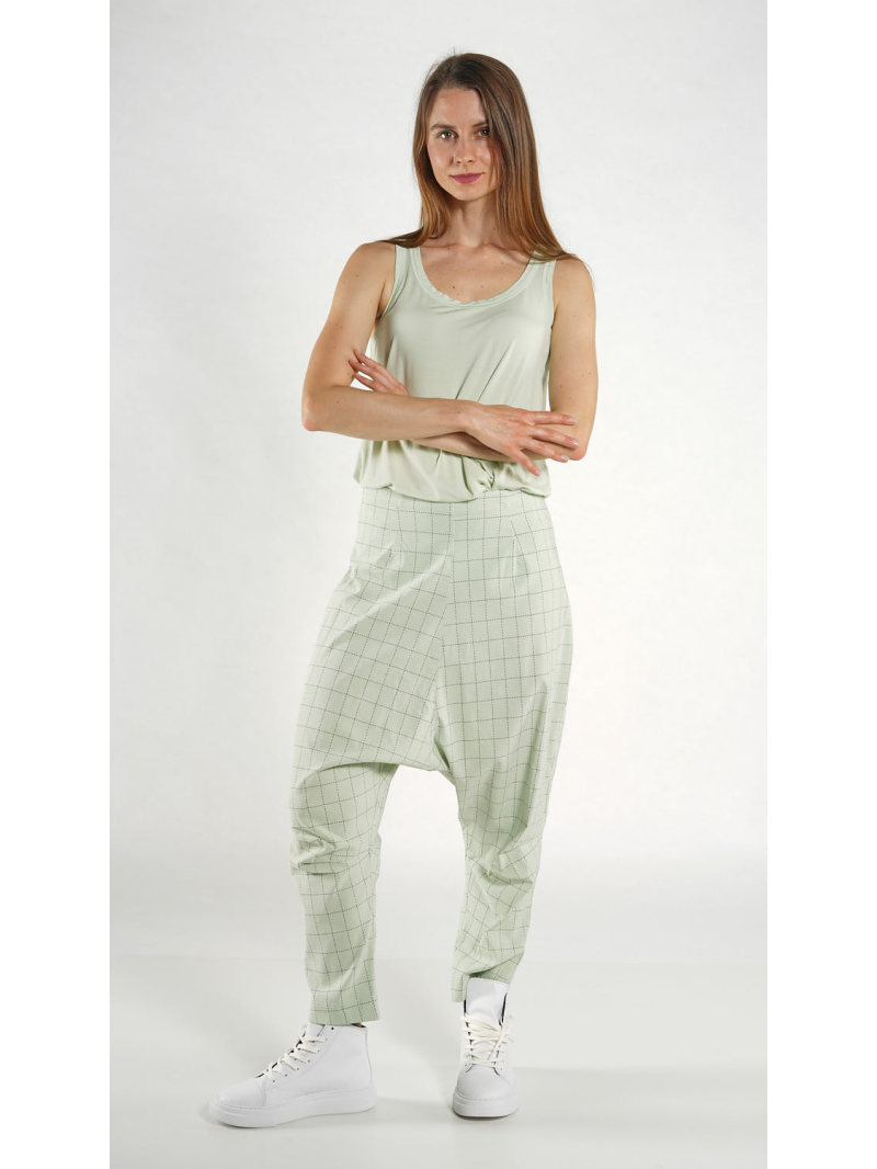 Rundholz Black Label - Élégant pantalon tulipe stretch - 1263440101